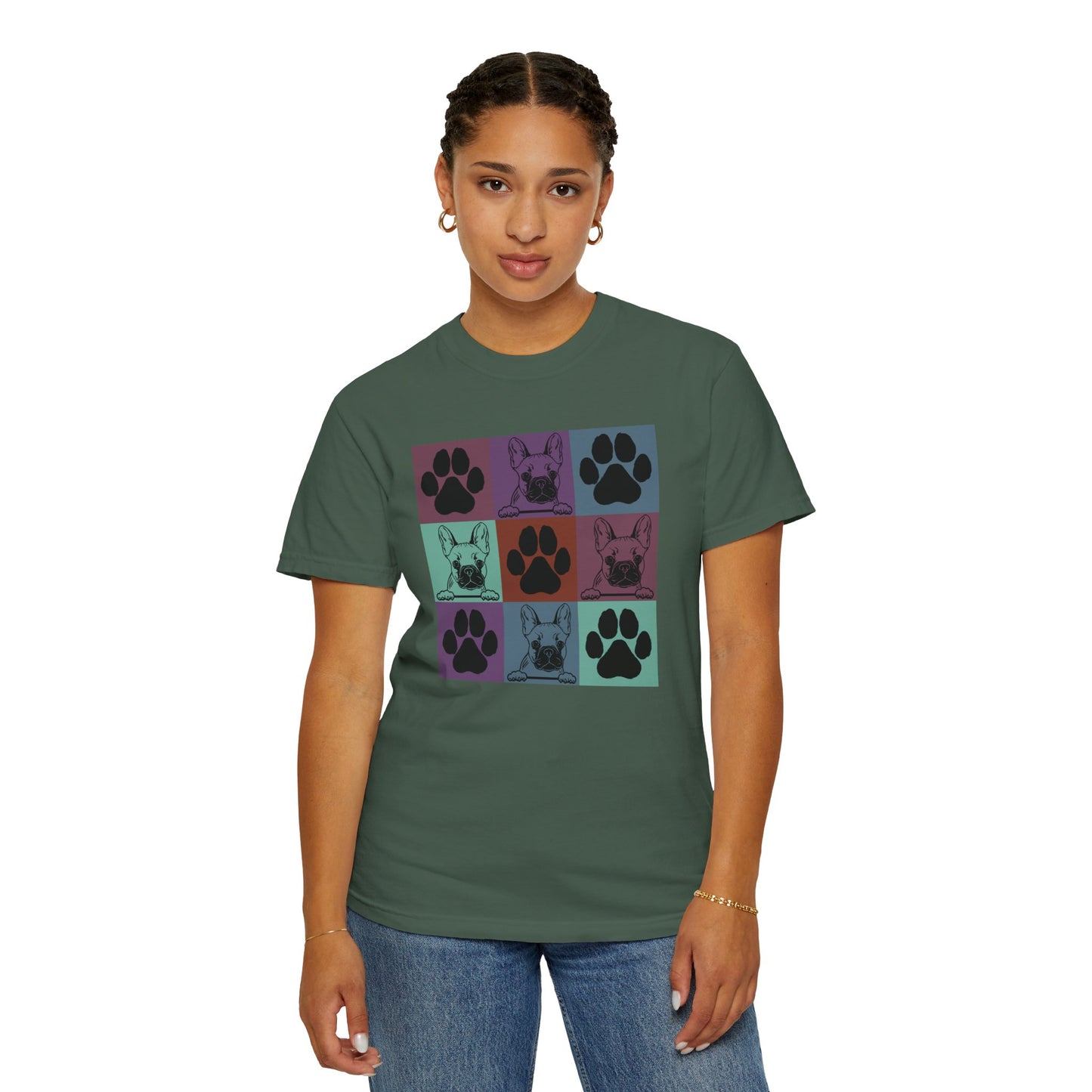 Frenchie Paws Tee